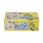 گلنار صابون حمام زرد طرح چهره 130گ