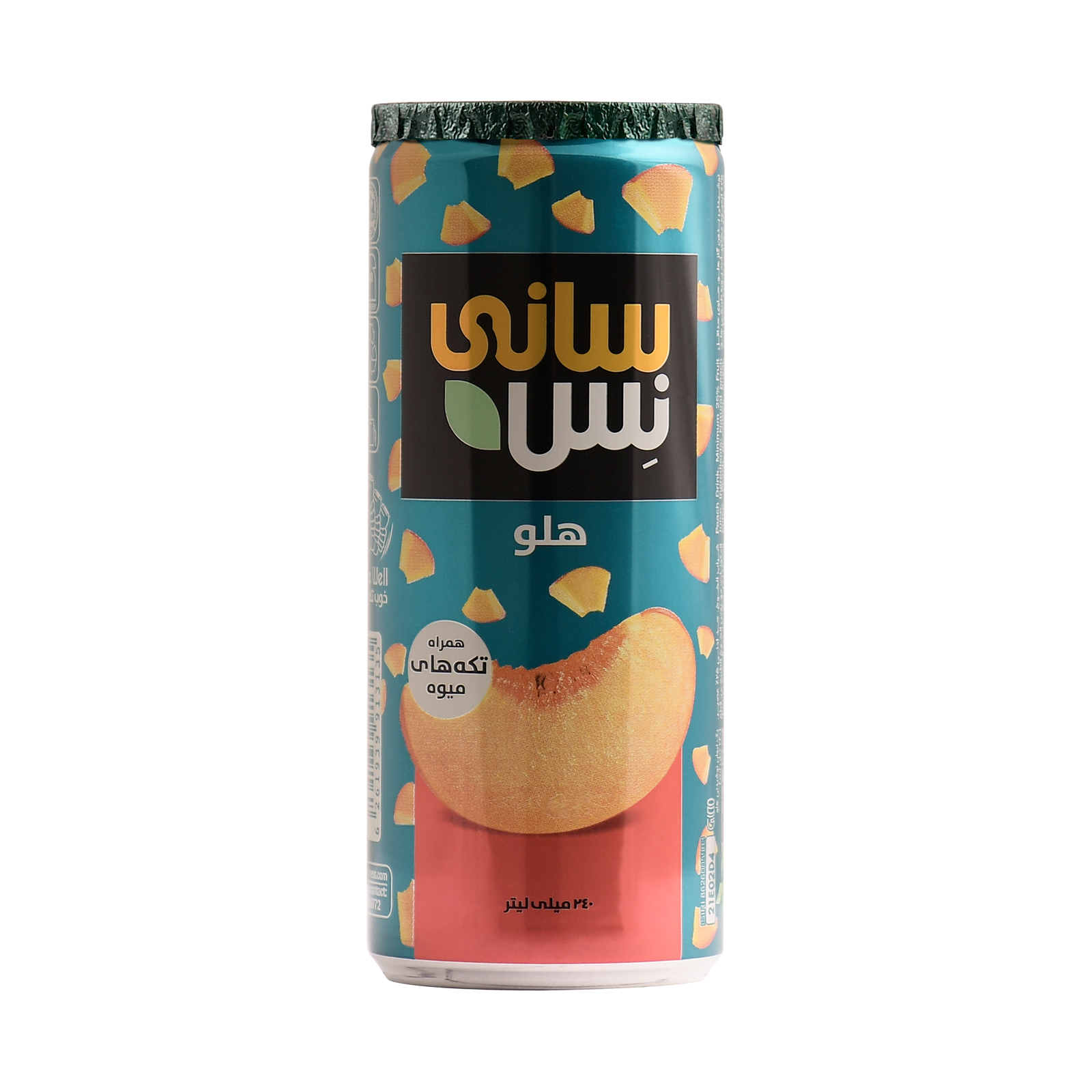 a7be2ea8497e3adcb55a482725fad1aa81aafce9_1635775673.jpg نوشيدني بدون گاز هلو 240 ميلي ليتري ساني نس - Image 1